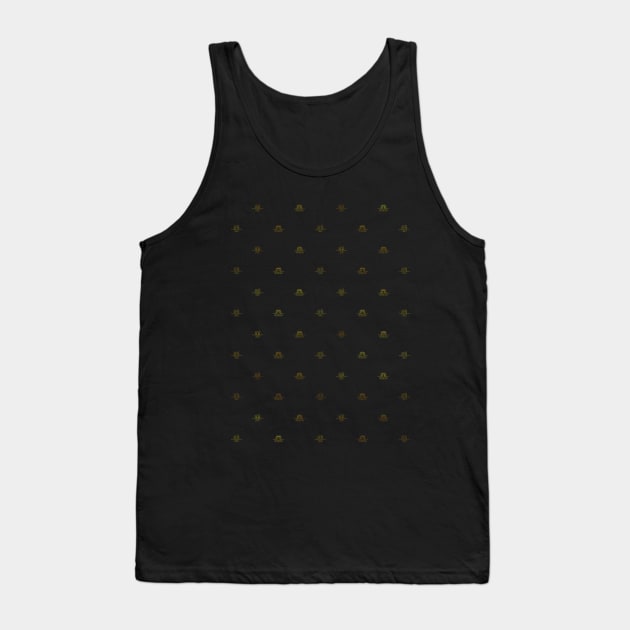 Lady and Gent Electro Love Pattern Tank Top by maak and illy